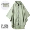 Poncho de Lluvia Unisex de Moda para Ciclismo y Senderismo al Aire Libre, Impermeable Universal Ligero con Cremallera Impermeable