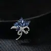 Explosiones calientes exquisita orquídea de tinta bauhinia de pedrería ramo broche de cristal corsage de ropa accesorios venta directa de fábrica