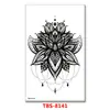 Pegatina de Tatuaje Pegatina de Tatuaje para Mujer Flor Brazo Medio Brazo Set de Pegatinas de Tatuaje