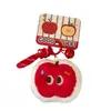Bolsa de Armazenamento de Fone de Ouvido Cabeça de Boneca Maçã Criativa Tengyi Porta-Moedas Decorativo Feminino Brinquedo Pingente de Boneca Fofo
