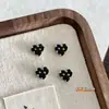 Accesorios para Uñas Falda de Lunares Perla de Moda Lazo Accesorios de Corbata de Moño Negra Clásica de Gama Alta