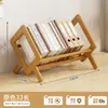 Pequena estante de mesa para estudantes e crianças, prateleira de armazenamento simples para mesa de escritório, prateleira minimalista estilo Ins para dormitório