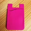 Regalos Publicitarios Más Vendidos Soporte para Tarjetas de Teléfono de Silicona de Una Sola Capa, Pegatina de Tarjeta de Silicona para Tarjetas Bancarias, Venta al por Mayor de Fábrica