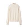 Suéter Nuevo de Cachemira para Mujer, Cuello Medio Alto, Jersey Grueso, Elegante, Casual, Estilo Relajado, Camisa Básica de Manga Larga, Liquidación, Versátil