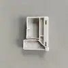 Accesorios para Puertas de Gabinete de Cocina de Acero Cristalino de 8 Piezas Conectores Soportes de Esquina Accesorios Duraderos de Plástico para Paneles de Puertas de Cocina