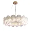 Novo Lustre de Vidro Estilo Francês 2026, Lâmpada Vintage Estilo Creme Olho de Murano para Quarto, Sala de Jantar, Sala de Estar