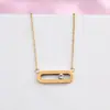 Collar de moda de acero inoxidable europeo y americano con colgante de diamante al por mayor, nueva cadena para la clavícula geométrica de nicho, alta sensación de lujo