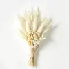 Mini Buquês de Flores Secas, Buquês Naturais Feitos à Mão, Presentes para Decoração de Carro, Lapelas Criativas de Casamento, Lembrancinhas