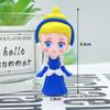 Nuevo Llavero Colgante de Blancanieves Llavero Colgante de Muñeca de PVC de Frozen Llavero para Coche Colgante