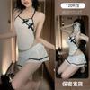 Lencería Sexy Cheongsam Uniforme Tentación Cama Provocación No Necesita Quitarse Set Pasión Sexy Pijama 1209