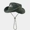 Nuevo Sombrero para el Sol de Exterior para Mujer, Moderno, Selva, Senderismo, Pesca, Parasol, Sombrero de Senderismo, Sombrero para el Sol Bordado para Hombre