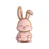 Suporte de Celular Criativo Desenho Animado Coelho Fofo, Suporte de Mesa Dobrável Push-Pull Invisível para Assistir Séries, Gadget para Pessoa Preguiçosa