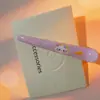 Grampo de cabelo de peixe ondulado cor creme para meninas, macaron, ins, franja de peixe, desenho animado, headdress de menina combinável, grampo de cabelo