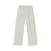Calça Longa Casual Esportiva de Tricô Roxa Solta, Estilo Novo de Outono, Corte Reto/Personalizado para Homens e Mulheres