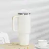Taza de coche transfronteriza con asa 40 oz taza bully de hielo acero inoxidable 304 taza térmica taza de protección contra el frío taza de cerveza al por mayor