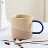 Taza Polo de Lunares de Color Personalizado Valor de Color Alto ins Coreana para Pareja Café Regalo Acompañante Taza de Cerámica Venta al Por Mayor