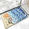 Tapetes de Flocagem Removíveis para Entradas, Tapetes para Sala de Estar, Tapetes ao Lado da Cama do Quarto, Tapetes para Quarto de Estudo Infantil, Capachos Absorventes Antiderrapantes para Entrada, Atacado