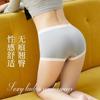 Pantalones cortos bóxer de color sólido, alta elasticidad, amigables con la piel, sin marcas, anti-exposición, calzoncillos bóxer para mujer, ropa interior de algodón antibacteriano en la entrepierna para mujer