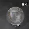 Balao de onda de celebridade da internet 10 polegadas 18 polegadas 24 polegadas 36 polegadas versão simples elástica da barraca bola de onda bola de ar flutuante