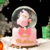 Spot cheio de Natal bola de cristal caixa de música fabricantes de caixa de música criativa presente decorativo enfeites luminosos estudantes