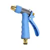 Venta al por mayor de fábrica Pistola de agua de alta presión con cuerpo de plástico recubierto de goma para riego de jardines, patios, lavado de autos, pistola de agua con súper presión