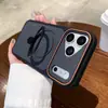 Funda Magnética de Dos Tonos para iPhone 17 Pro Max con Soporte Llamativo, Cubierta Protectora Creativa Anti-Caídas para Apple 16