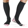 Calcetines de colores de venta caliente Temu para pantorrilla, calcetines elásticos transpirables presurizados para deportes al aire libre para adultos, calcetines de compresión para maratón