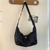 Bolso de Moda para Mujer Estilo Coreano Bolso de Axila Bolso Bandolera de Gran Capacidad Bolso con Correa Ancha para el Hombro Bolso Dumpling Casual Simple para Mujer para Ir al Trabajo
