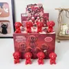 Cajas ciegas de figuritas lindas de dibujos animados de moda, adorables figuritas de resina tipo muñeco de peso, juguetes sorpresa en caja ciega para niños
