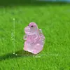 Miniaturas de Dinossauros para Micro Paisagem, Enfeites Criativos de Dinossauros Luminosos para DIY, Decorações para Jardim de Musgo, Miniaturas em Miniatura