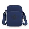 Oxford Cloth Small Bag Feminino Multicamadas Elegante Pequena Bolsa Casual para Celular Bolsa Feminina Elegante All-match Multifuncional Bolsa de Ombro para Mulheres