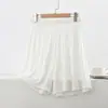 Calça de pijama de modal para mulheres, caimento solto de verão, plus size, calça de casa de verão, shorts de segurança simples de cor sólida