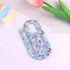 Novos Clips de Papel Acrílicos Transparentes Criativos, Clipes Coloridos Fofos para Documentos, Provas, Livros e Decoração