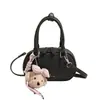 Bolsa pequena de alta qualidade e tendência para mulheres, nova moda primavera/verão 2026, bolsa de ombro, bolsa transversal, bolsa quadrada pequena