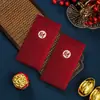 Envelope Vermelho Personalizado Popular Bolo de Aniversário Coroa Dourada Envelope Vermelho Universal Fosco com Opção de Impressão de Logo