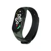 Adequado para pulseira mi 3/4 pulseira camuflada pulseira de reposição colorida 7/6/5NFC Pulseira esportiva pulseira impressa