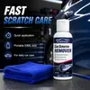 Crema Reparadora de Rayones para Coche Kineshinex, Agente Reparador y de Cuidado para Rayones Leves en la Pintura del Coche, Pulido, Brillo y Descontaminación
