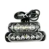 Venta al por mayor de fábrica luz de pantalla media para coche motocicleta con universal 12-24V luz de pantalla media intermitente luz de parachoques luz de advertencia 4 luces 6 luces