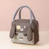 Bolsa de Almuerzo Impermeable Aislada, de Doble Capa, Tridimensional, Dibujos Animados, Linda, para Estudiante, Oficina, Lonchera Linda para Uso Doméstico
