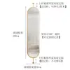 Luz Nórdica Lujo Pantalla Divisoria Simple Hogar Vestíbulo Vidrio Templado Sala de Estar Muro de Bloqueo Sin Otro Metal