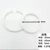 Fabricantes de origen alta tenacidad removible color doble botón anillo de libro anillo para tarjetas anillo de encuadernación anillo para hojas sueltas anillo para agenda de mano anillo abierto