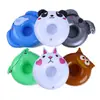 En Stock Flamingo Inflable de PVC Portavasos Flotante Posavasos Espesado Unicornio de Agua Base para Vasos Tipo Inflable