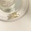 Pinza para el Cabello Pequeña de Gama Alta Estilo Ojo de Gato, Pinza Compacta y Exquisita para Medio Recogido para Mujeres, Nuevo Modelo 2025, Accesorio para el Cabello de Pinza para la Parte Posterior de la Cabeza