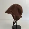 Chapéu Estilo Coreano de Veludo Cotelê Lei Feng para Homens e Mulheres, Montanhismo ao Ar Livre, Proteção contra Frio, Aconchego com Pelúcia Extra, Proteção para as Orelhas, Gorro de Esqui, Atacado