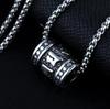 Colar de Cruz Hip-Hop Personalizado de Aço Titânio que Não Desbota Pingente Hiphop Masculino Acessórios de Pingente da Moda Corrente de Suéter Feminina
