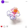 Merchandise de Desenho Animado Acrílico Sanrio Anime Clipe PP Papelaria Estudantil Arquivo Vertical Multifuncional para Prova Clipe para Anotações