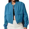 Colección Otoño 2026: Moda Europea y Americana Transfronteriza para Mujer, Ropa Exterior Elegante de Color Sólido Inspirada en Chanel para el Trabajo