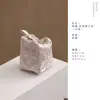 Bolsa de almacenamiento para juego de té de tela estilo chino con asa única, bolsa de accesorios para té estilo vintage para uso doméstico, bolsa de viaje portátil para preparación rápida de té