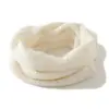 Suave y Pegajoso Cachemir 26 Otoño/Invierno Nuevo para Mujer Cuello Hueco Calentador de Cuello Color Sólido Simple Versátil Cálido Protector de Cuello Bufanda de Punto