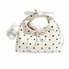 Bolsa de Mão, Bolsa de Ombro, Bolsa Transversal Fashion e Tendência, Popular Bolinhas Laço Estilo Tendência Feminino, Novo Modelo Verão 2026